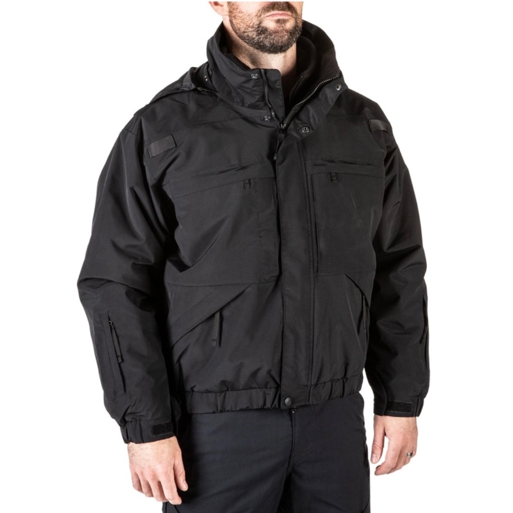 5.11 Tactical “5 in 1” Black Jacket Men’s Medium Style #: 48017